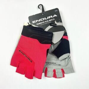 Endura Hummvee Plus Mitt II - Red and Gray Cycling Gloves Size XXL‎
